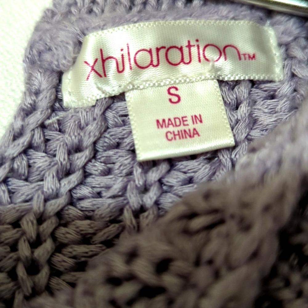 Lavender Sleeveless Knit Top - Picture 4 of 5